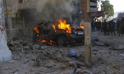 Le centre d'Azaz en Syrie Frappé par des missiles