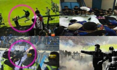 La police indonésienne, accusée d'avoir causé des dégâts mortels lors d'un match de football.