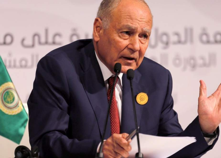 Secrétaire général de la Ligue arabe, Ahmed Aboul Gheit.
